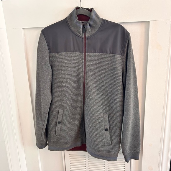 Ted Baker London Sardin quilted jacket in gray size 4/Large - Picture 2 of 7